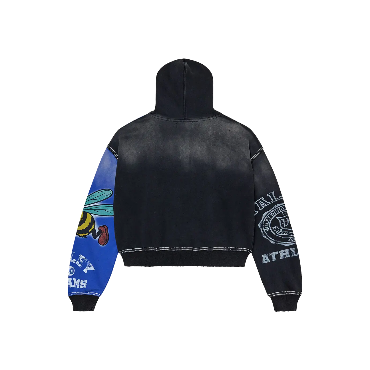 Vale Forever Bipolar Big Zip Up 'Black Blue' photo 2