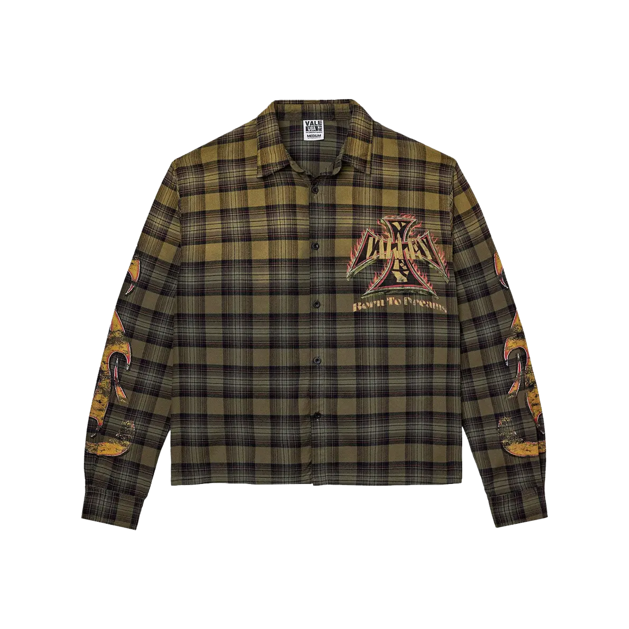 Vale Forever Reborn Flannel 'Green'