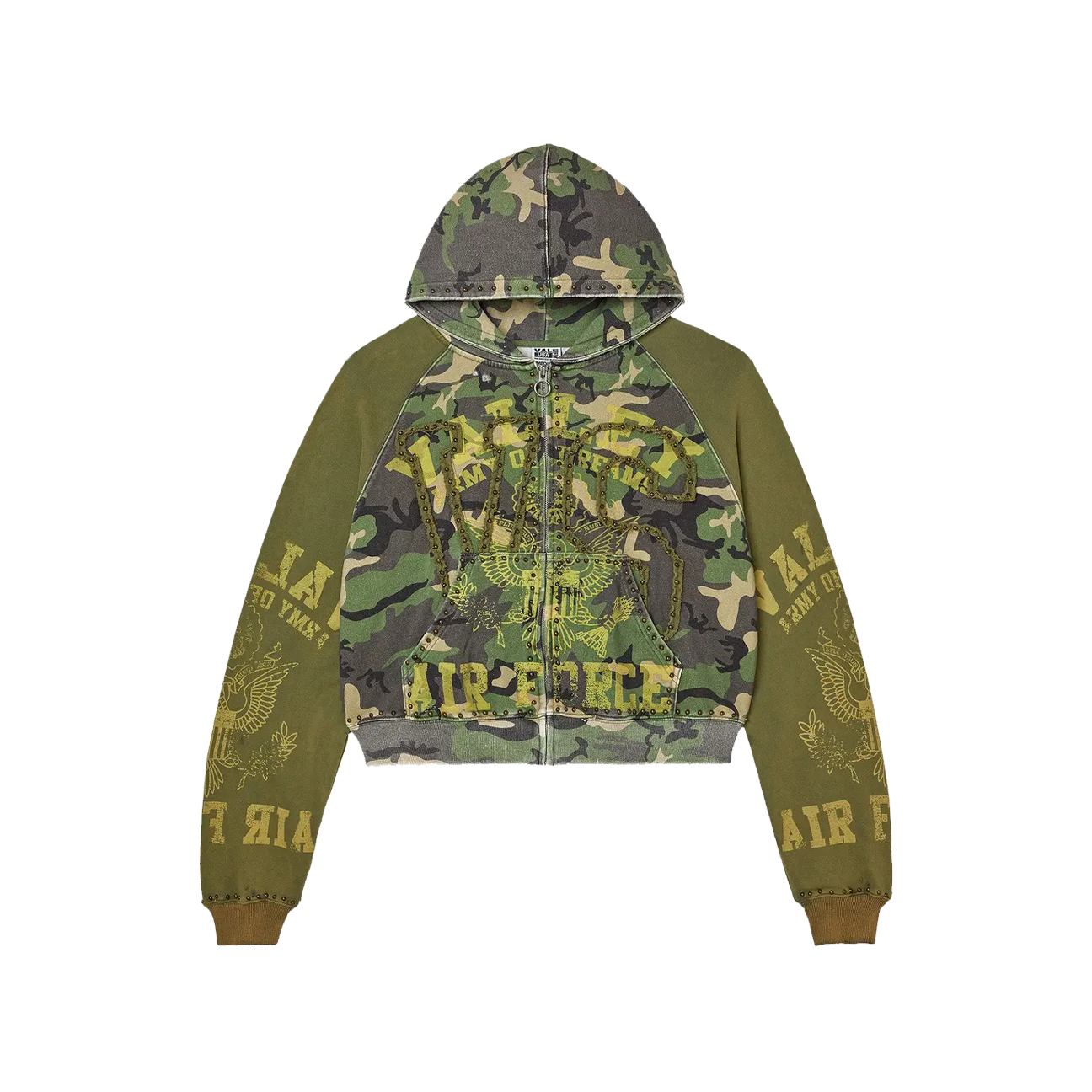 Vale Forever Terrain Zip Up 'Green Yellow'