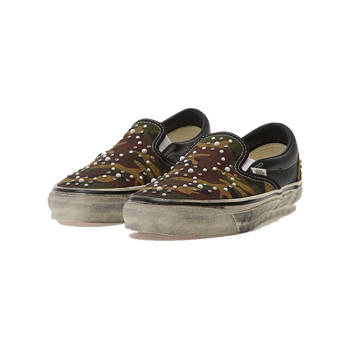 Vans LX Classic Slip-On 98 Pearlized Pack Camo Black 'Black Gray'