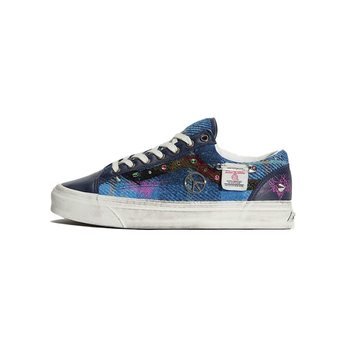 Vans Old Skool 36 Harris Tweed Blue Multi 'Blue Multicolor'