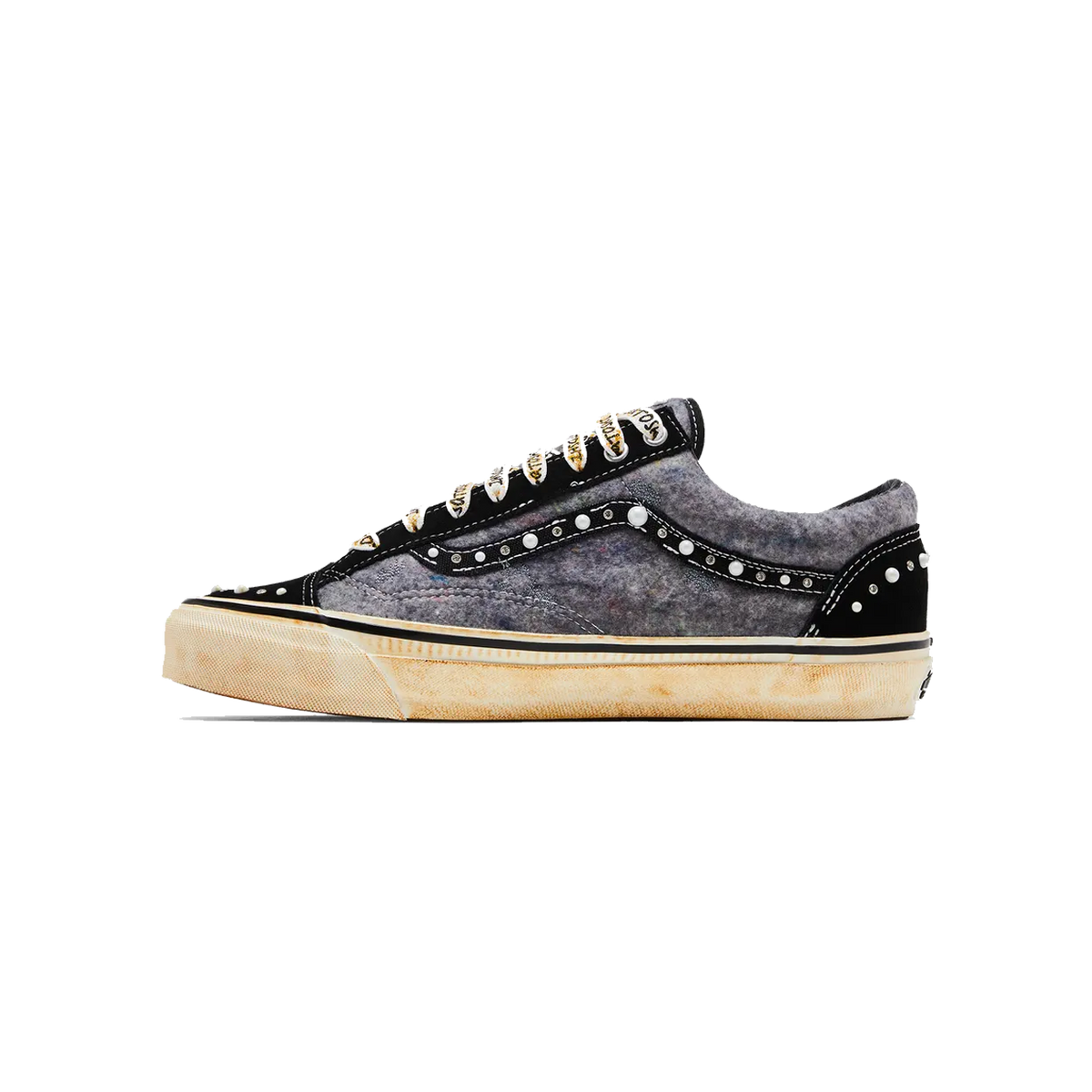 Vans OTW Old Skool Reissue 36 Satoshi Nakamoto Pearlized Speckled Moving Blanket Grey 'Gray White Black'