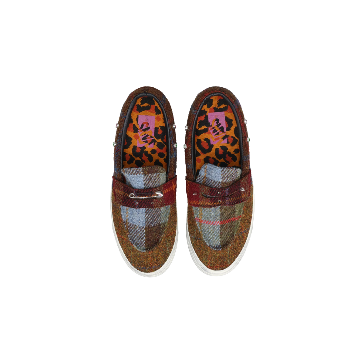 Vans Premium Loafer 53 Harris Tweed Brown 'Brown'